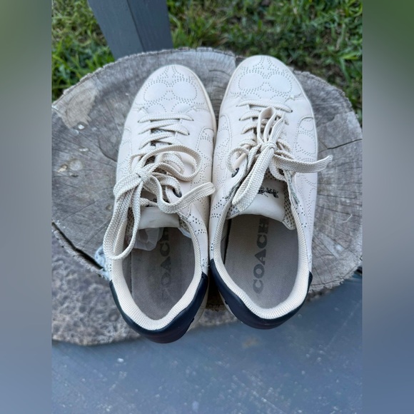 COACH Clip Low Top Sneaker Size 8 B - Picture 6 of 12